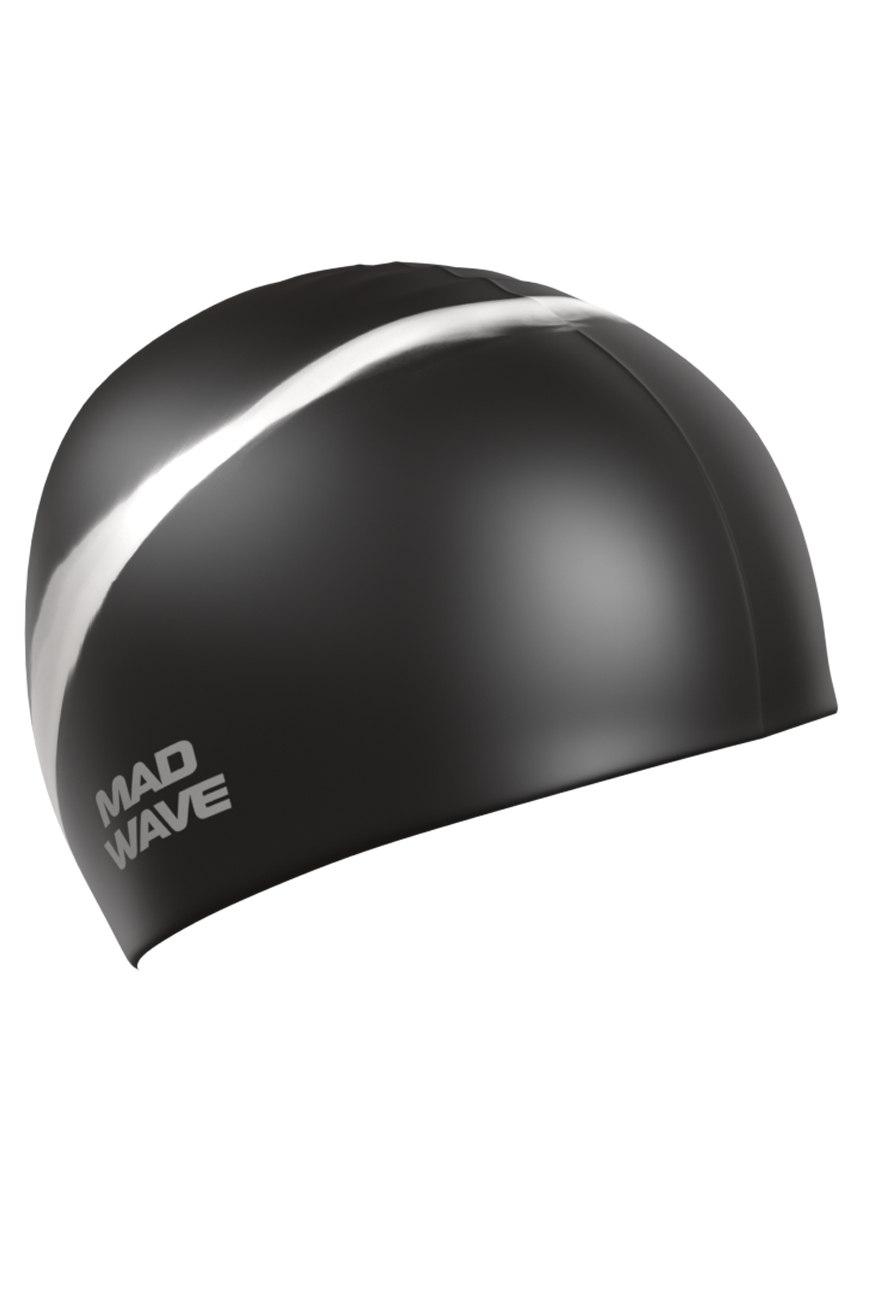 Шапочка для плавания Mad Wave Multi Adult Big black