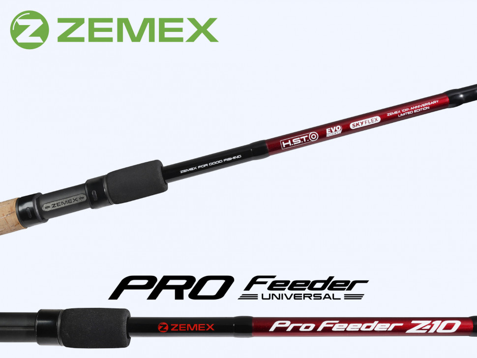 

Удилище фидер ZEMEX Pro Feeder Z-10 11ft 40г, PRO Feeder Z-10