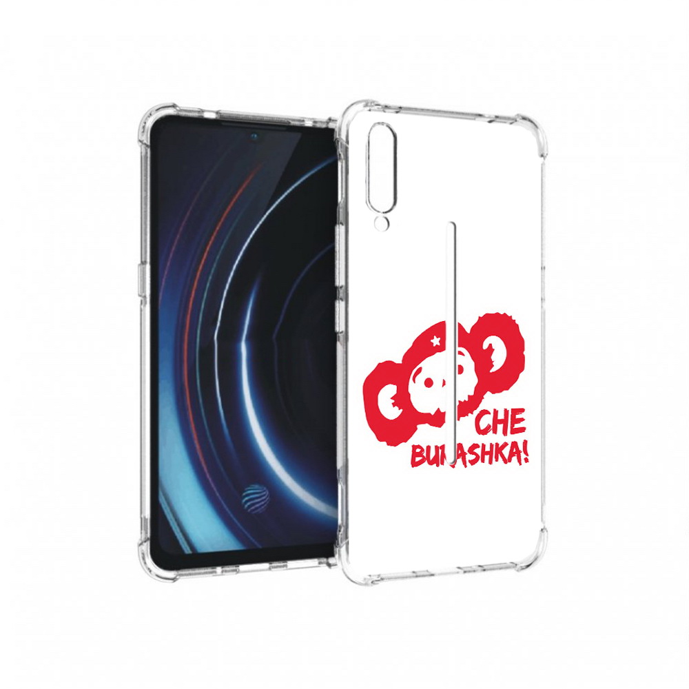 

Чехол MyPads Tocco для Vivo iQOO чебурашка (PT226955.389.672), Прозрачный, Tocco