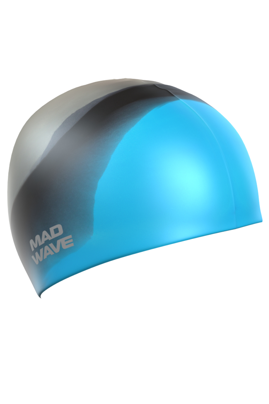 фото Шапочка для плавания madwave multi adult big azure