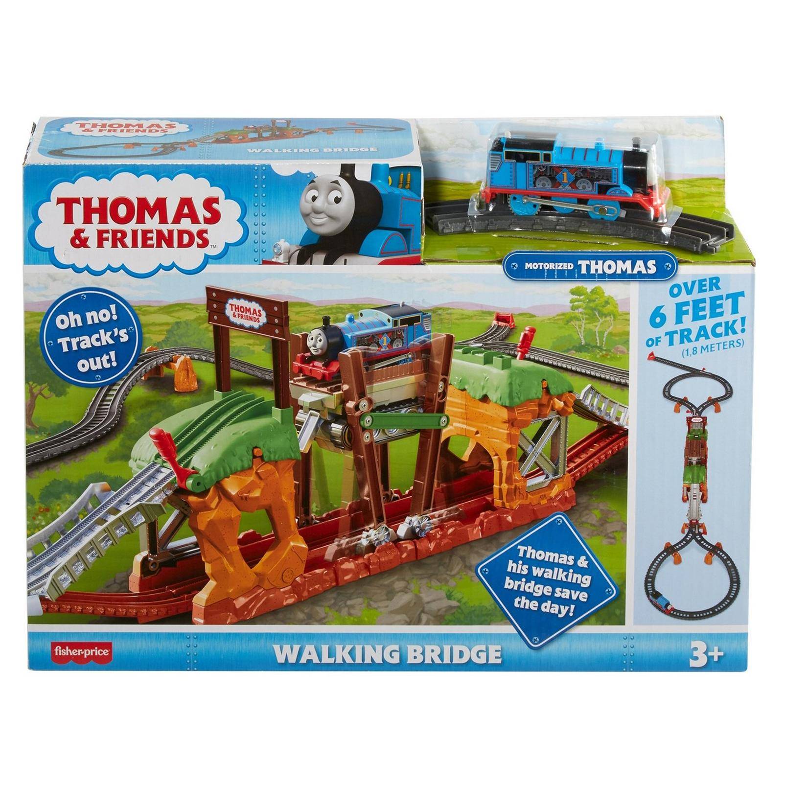 

Игровой набор Thomas & Friends Трек-мастер Железная дорога Мост с переправой GHK84, Thomas & Friends Игровой набор Трек-мастер Железная дорога Мост с переправой GHK84