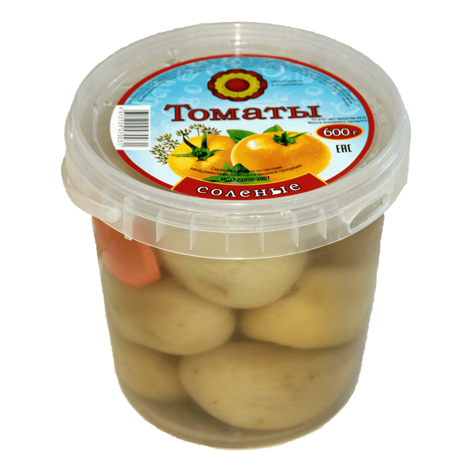 

Томаты ФДС красные соленые 1 кг