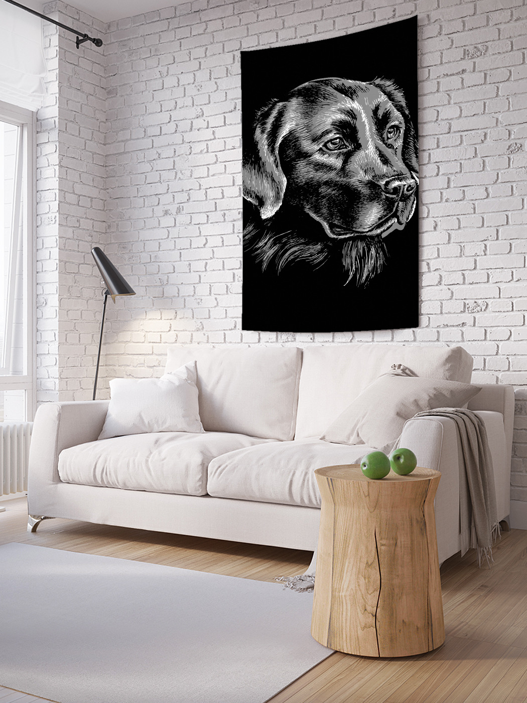 

Вертикальное фотопанно на стену JoyArty Умный взгляд 150x200 см, Умный взгляд