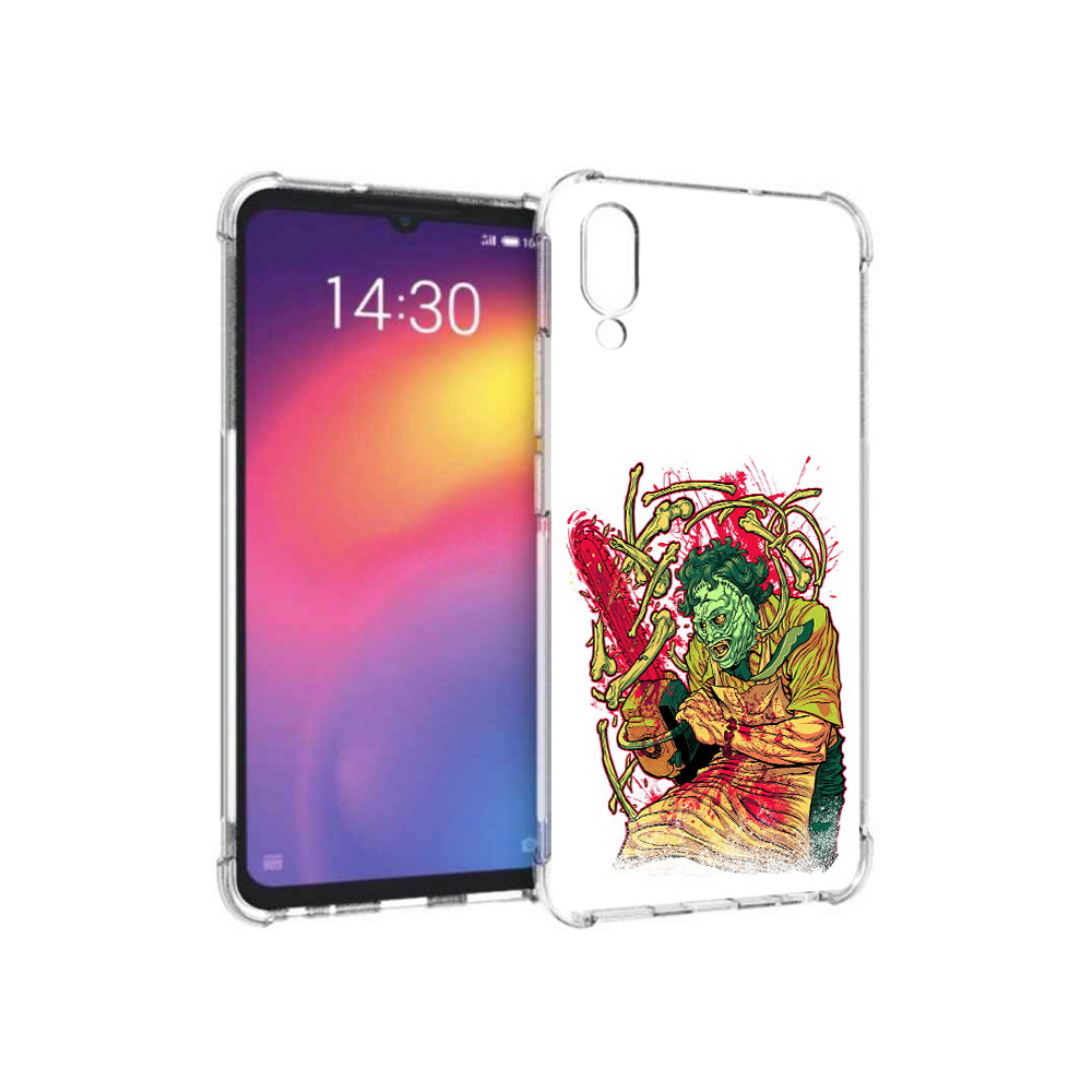 

Чехол MyPads Tocco для Meizu Note 9 яркий мясник (PT134513.88.711), Прозрачный, Tocco