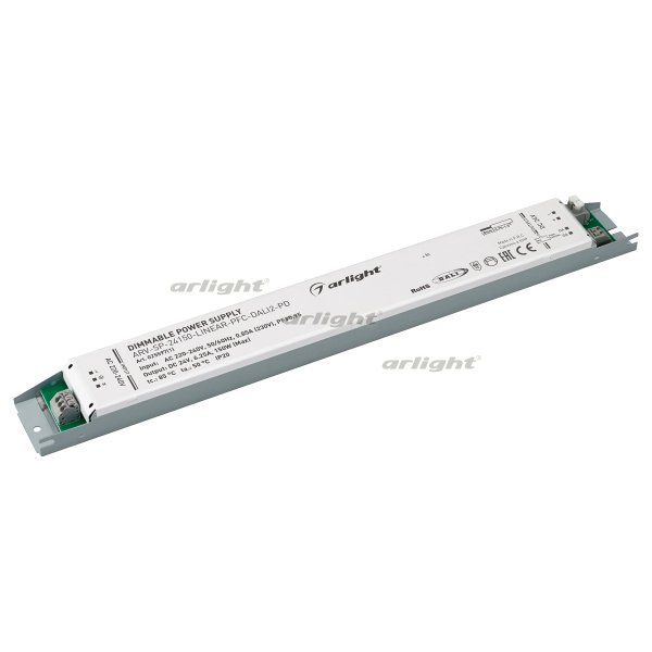 

Arlight Блок питания ARV-SP-24150-LINEAR-PFC-DALI2-PD (24V, 6.25A, 150W), Блок питания ARV-SP-24150-LINEAR-PFC-DALI2-PD (24V, 6.25A, 150W)