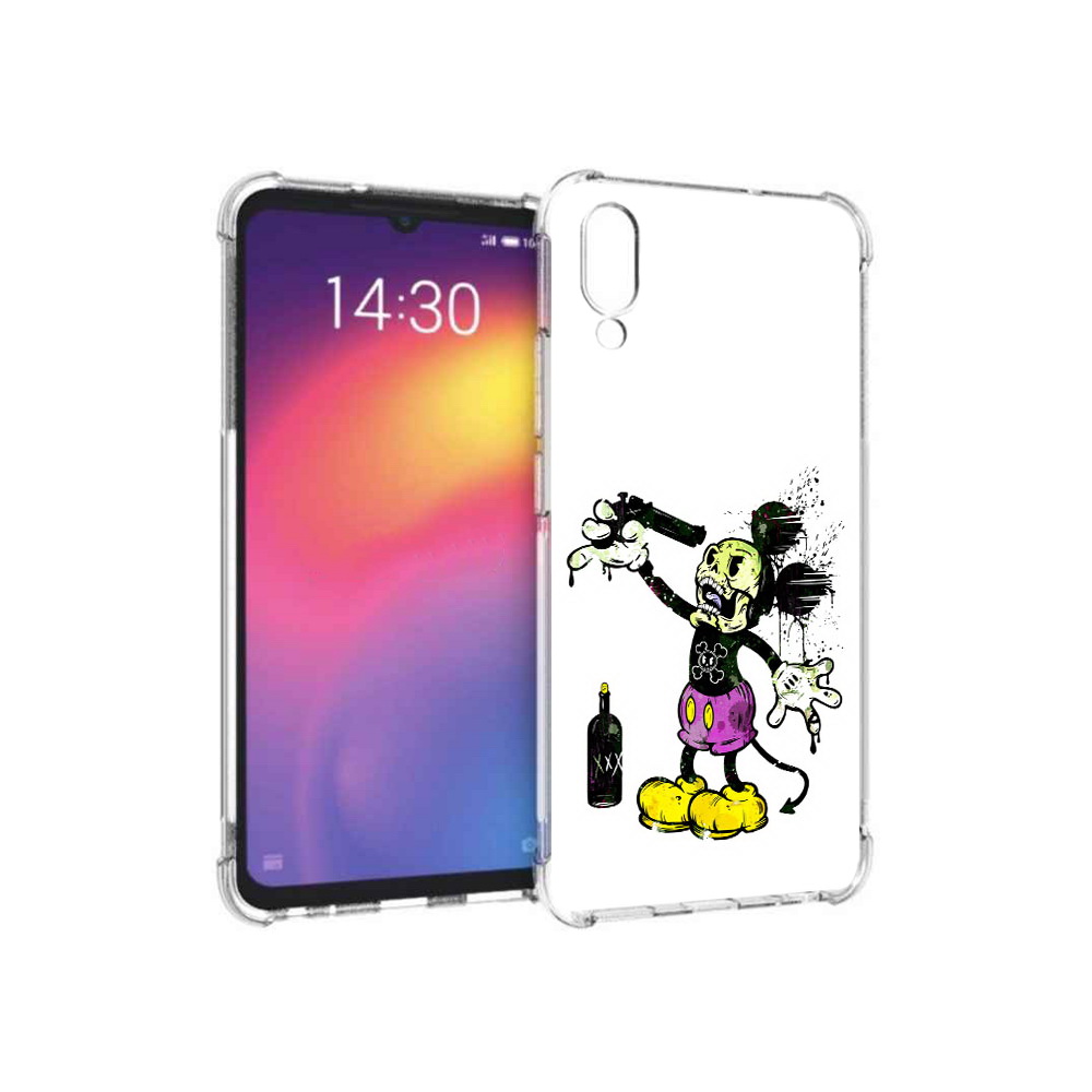 

Чехол MyPads Tocco для Meizu Note 9 Драг Микки (PT134513.88.73), Прозрачный, Tocco