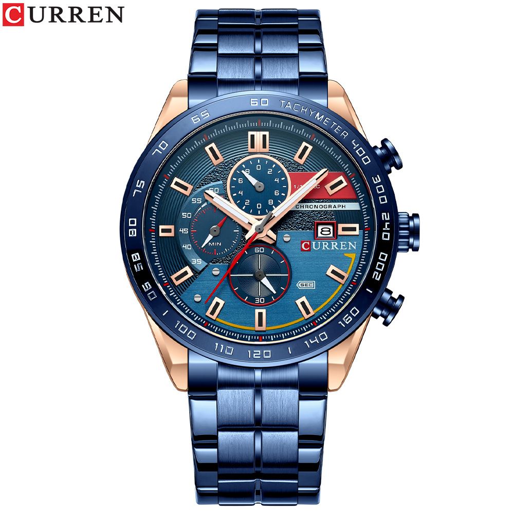 

Наручные часы унисекс CURREN 8368 синие, 8368