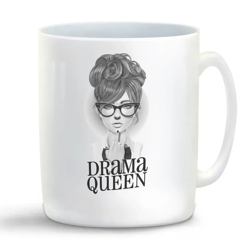 

Кружка CoolPodarok Drama queen