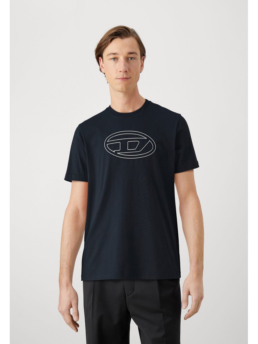 

Футболка мужская DIESEL DI122O0MY синяя 2XL, Синий, DI122O0MY