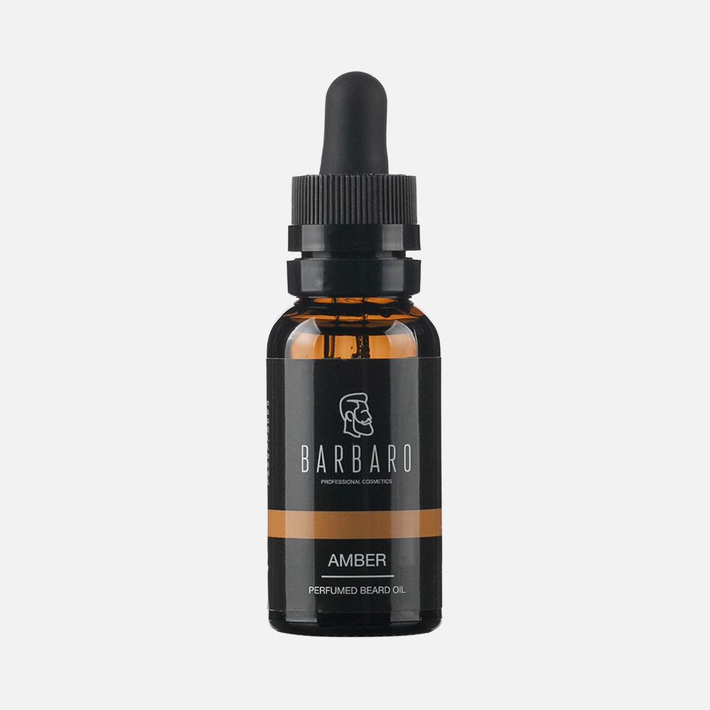 Парфюмированное масло для бороды Barbaro Beard Oil Amber 30 мл