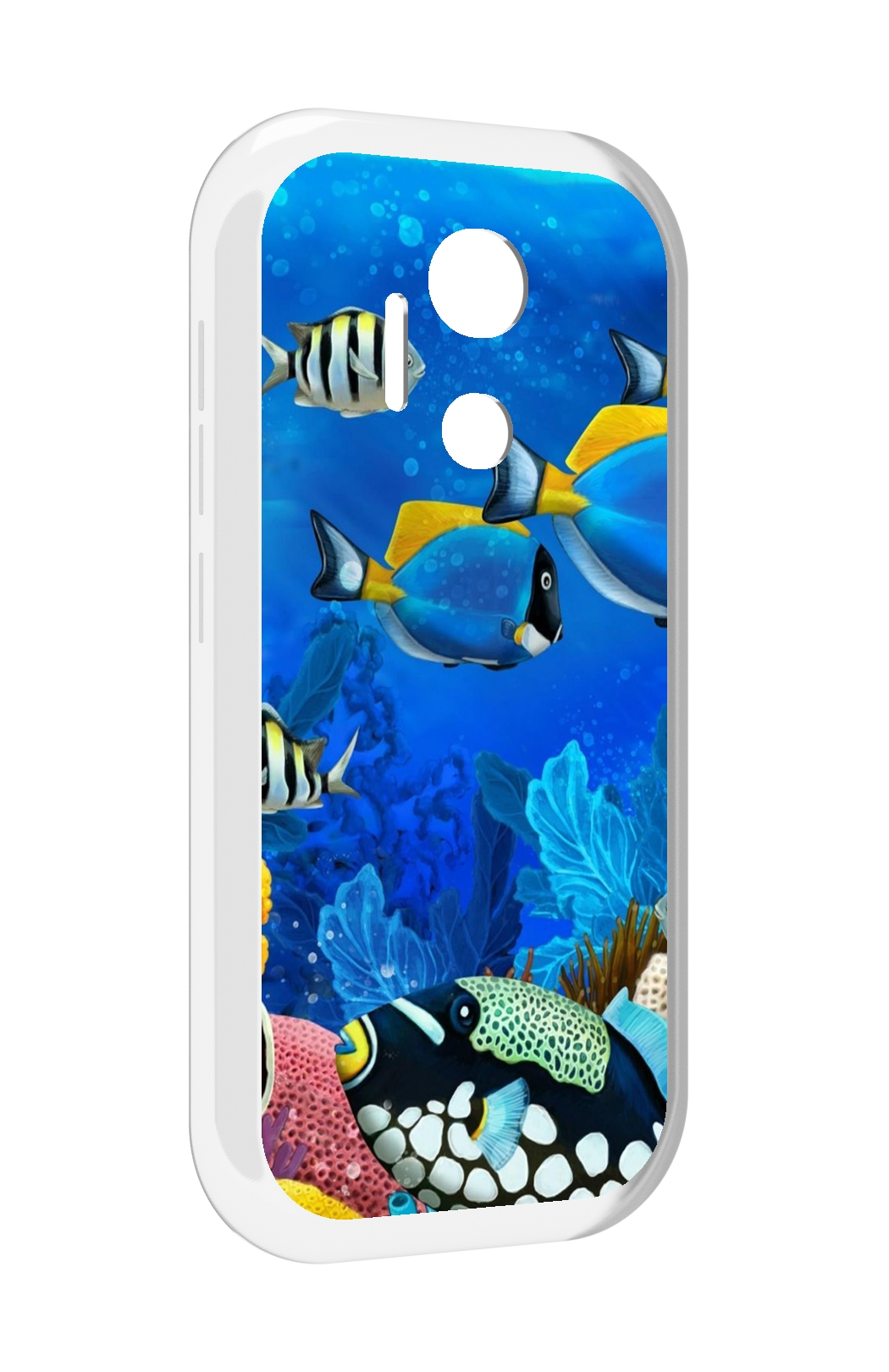 

Чехол MyPads Рыбки для doogee x97 pro, Прозрачный, Tocco