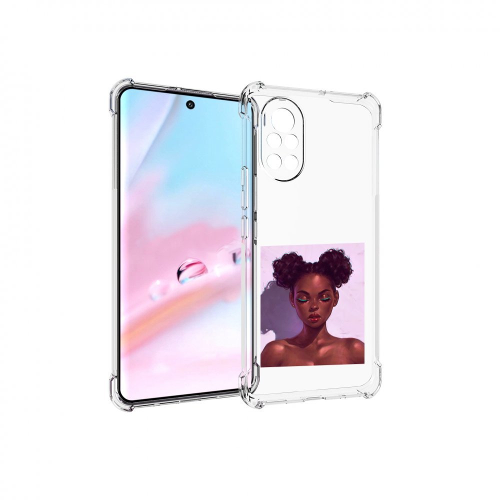 

Чехол MyPads зеленые-стрелки женский для Huawei Nova 8 (ANG-LX1), Прозрачный, Tocco