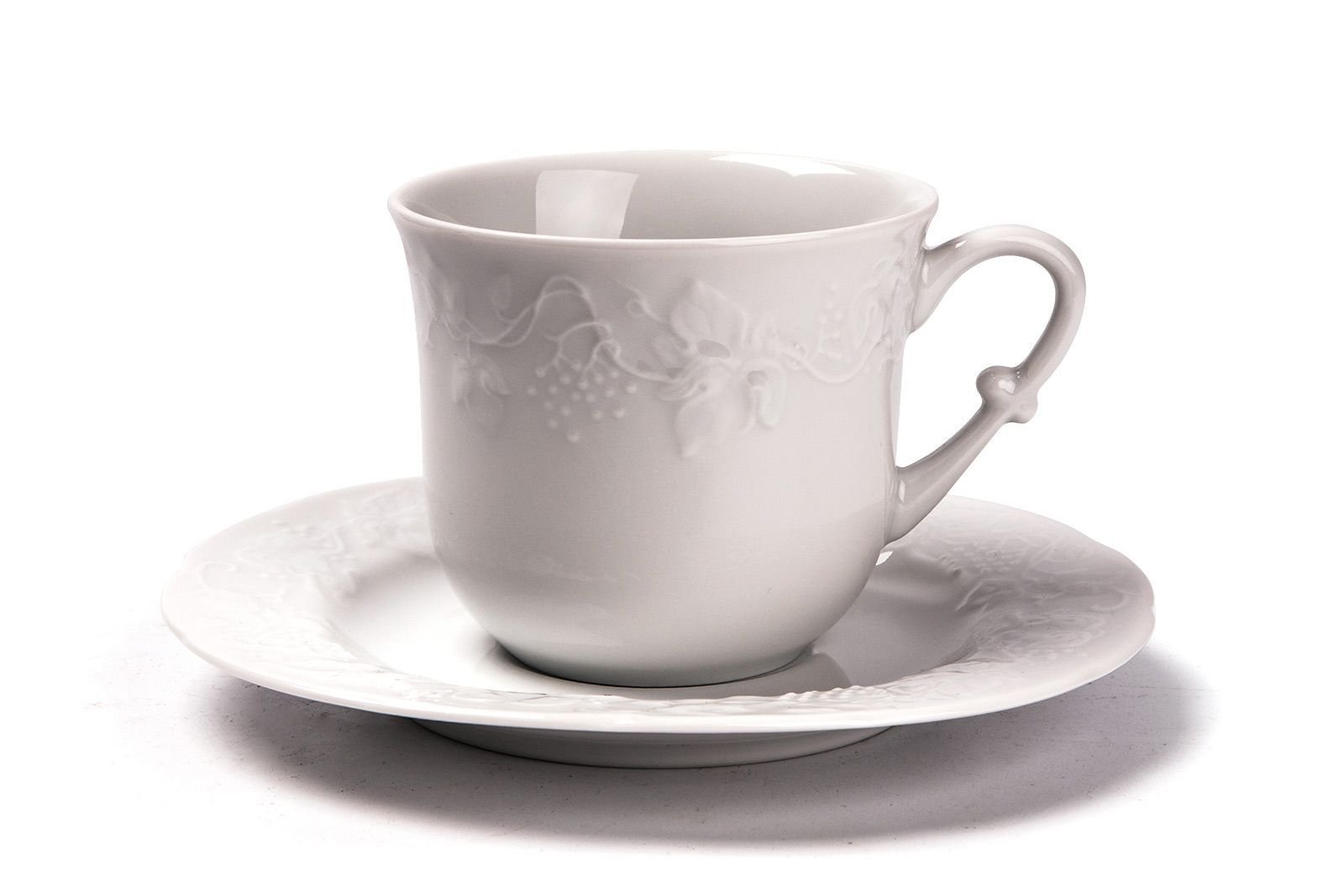 

Набор чайных пар Vendange Tunisie Porcelaine 200 мл на 6 персон, Белый, 27336-05