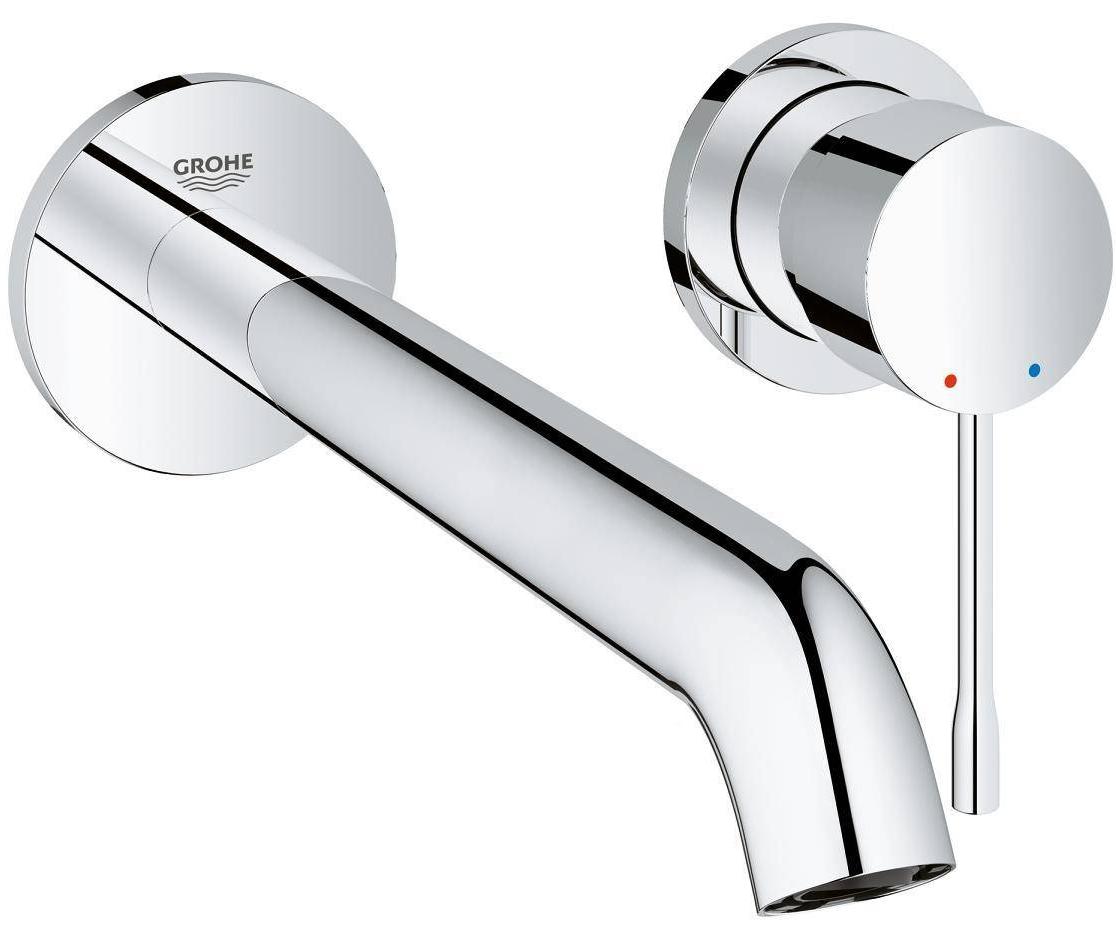 фото Смеситель для раковины grohe essence new настенный 19967001