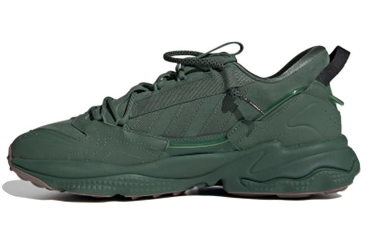 

Кроссовки унисекс Adidas Ozweego Zip зеленые 35 EU, Зеленый, Ozweego Zip