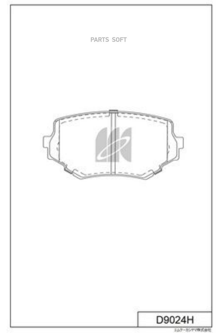 

Колодки Тормозные Suzuki Escudo, Nomade Ta11w, Ta31w, Td11w, Td31w, Ta51w, Td51w, Td61w Ka