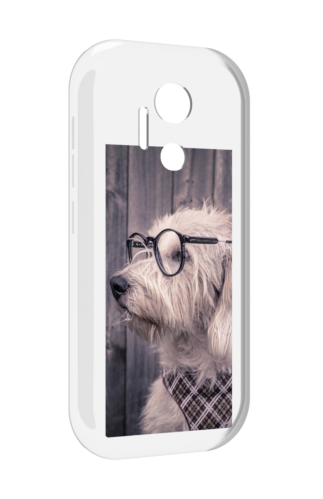 

Чехол MyPads Собака-в-очках для doogee x97 pro, Прозрачный, Tocco