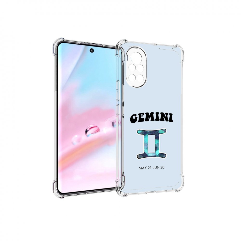 

Чехол MyPads знак зодиака близнецы 1 для Huawei Nova 8 (ANG-LX1), Прозрачный, Tocco