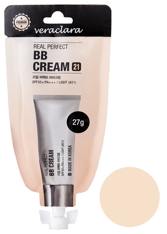 фото Bb средство veraclara real perfect bb cream №21 27 г