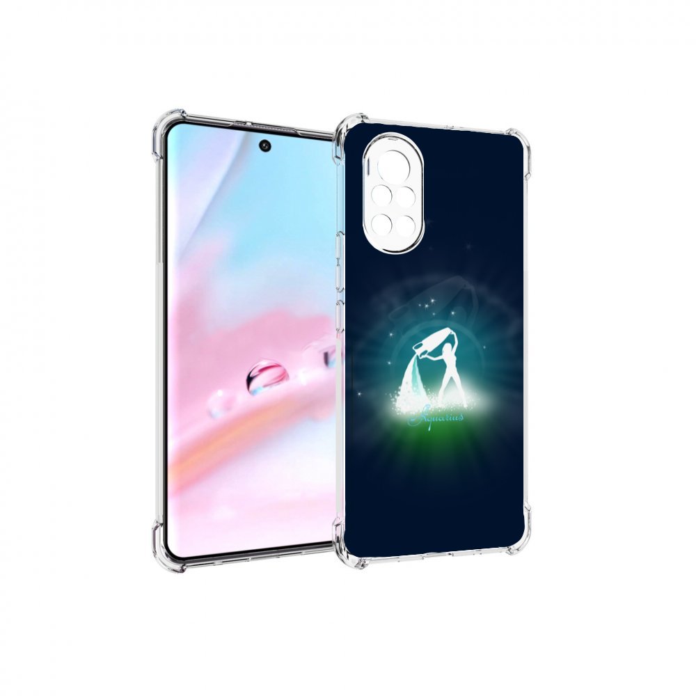 

Чехол MyPads знак зодиака водолеи 1 для Huawei Nova 8 (ANG-LX1), Прозрачный, Tocco