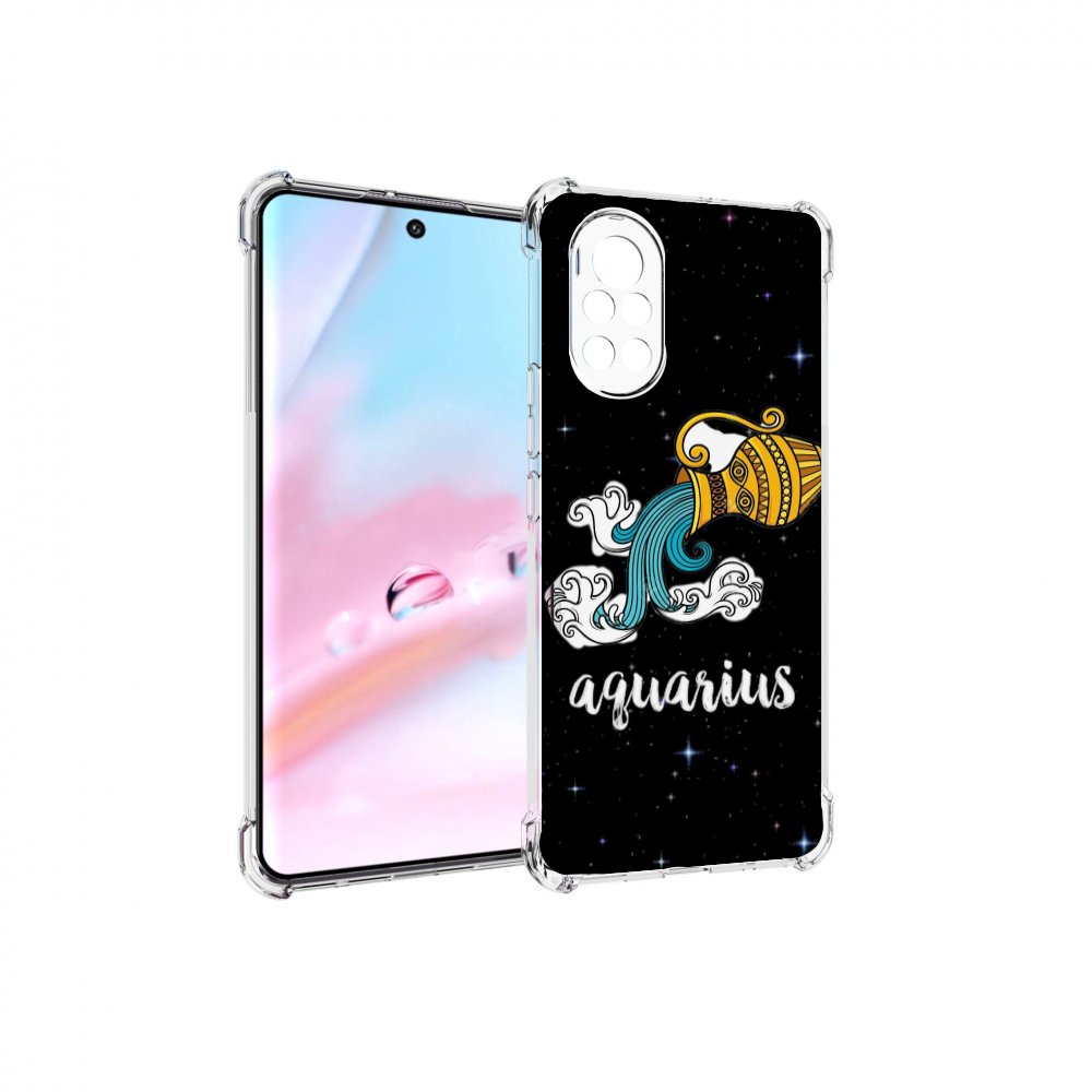 

Чехол MyPads знак зодиака водолеи 2 для Huawei Nova 8 (ANG-LX1), Прозрачный, Tocco