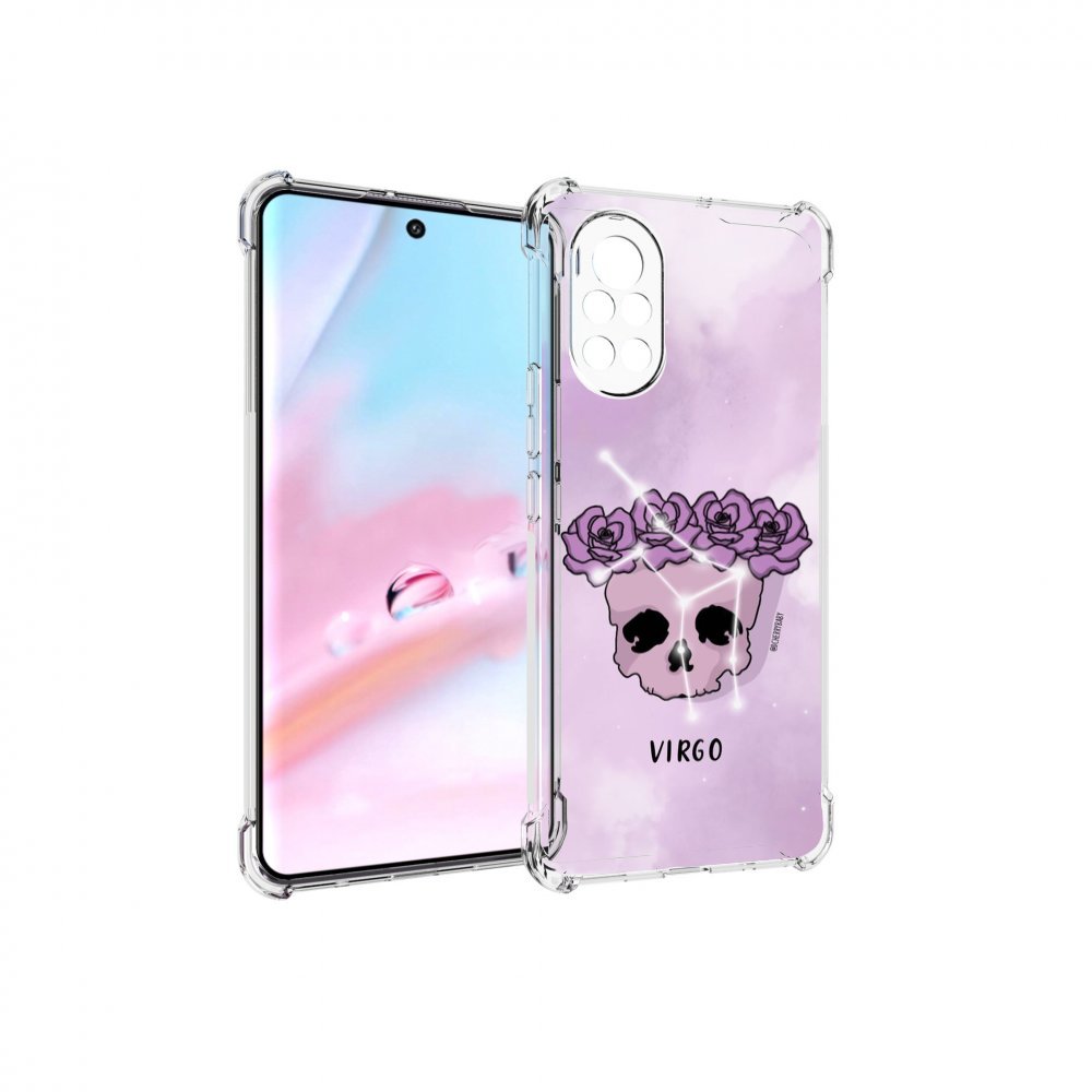 

Чехол MyPads знак зодиака дева 2 для Huawei Nova 8 (ANG-LX1), Прозрачный, Tocco