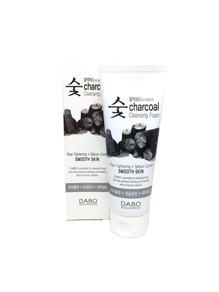 Dabo Очищающая пенка для ровного тона кожи с углем  Charcoal Cleansing Foam  150 мл