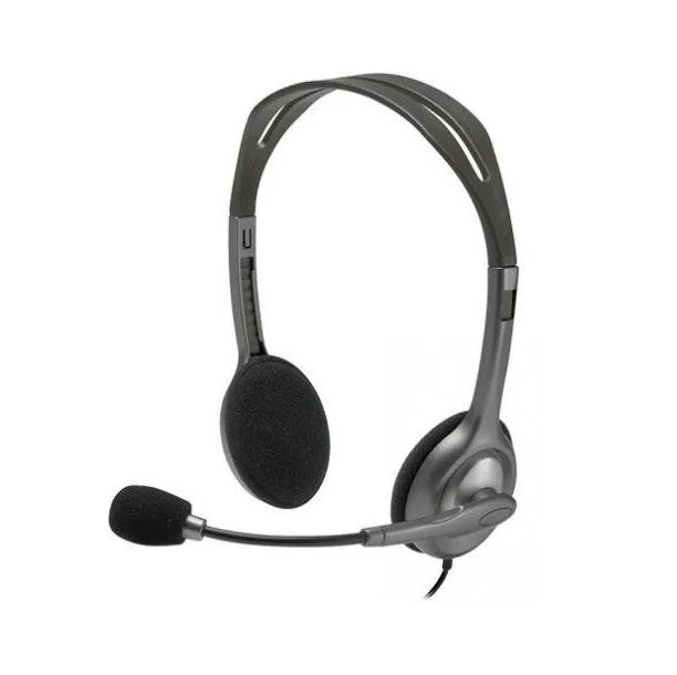 

Гарнитура Logitech Stereo Headset H111 для компьютера, H111