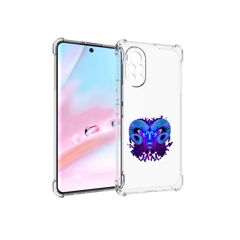 

Чехол MyPads знак зодиака овен 2 для Huawei Nova 8 (ANG-LX1), Прозрачный, Tocco