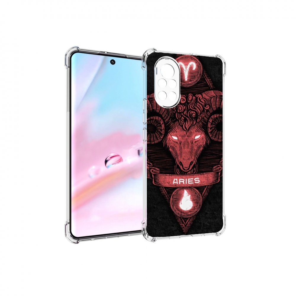 

Чехол MyPads знак зодиака овен 6 для Huawei Nova 8 (ANG-LX1), Прозрачный, Tocco
