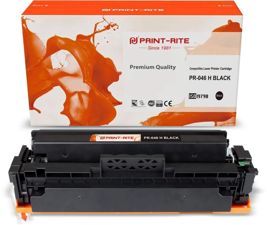 

Картридж PRINT-RITE TFC451BPU1J, 046 H Black, черный / PR-046 H BLACK, TFC451BPU1J