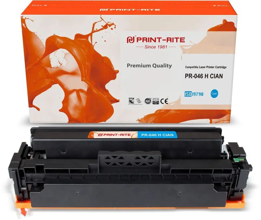 

Картридж PRINT-RITE TFC452CPU1J, 046 H Cian, голубой / PR-046 H CIAN, TFC452CPU1J