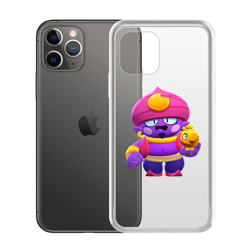 

Чехол-накладка Brawl Stars-Джин для iPhone 11 Pro