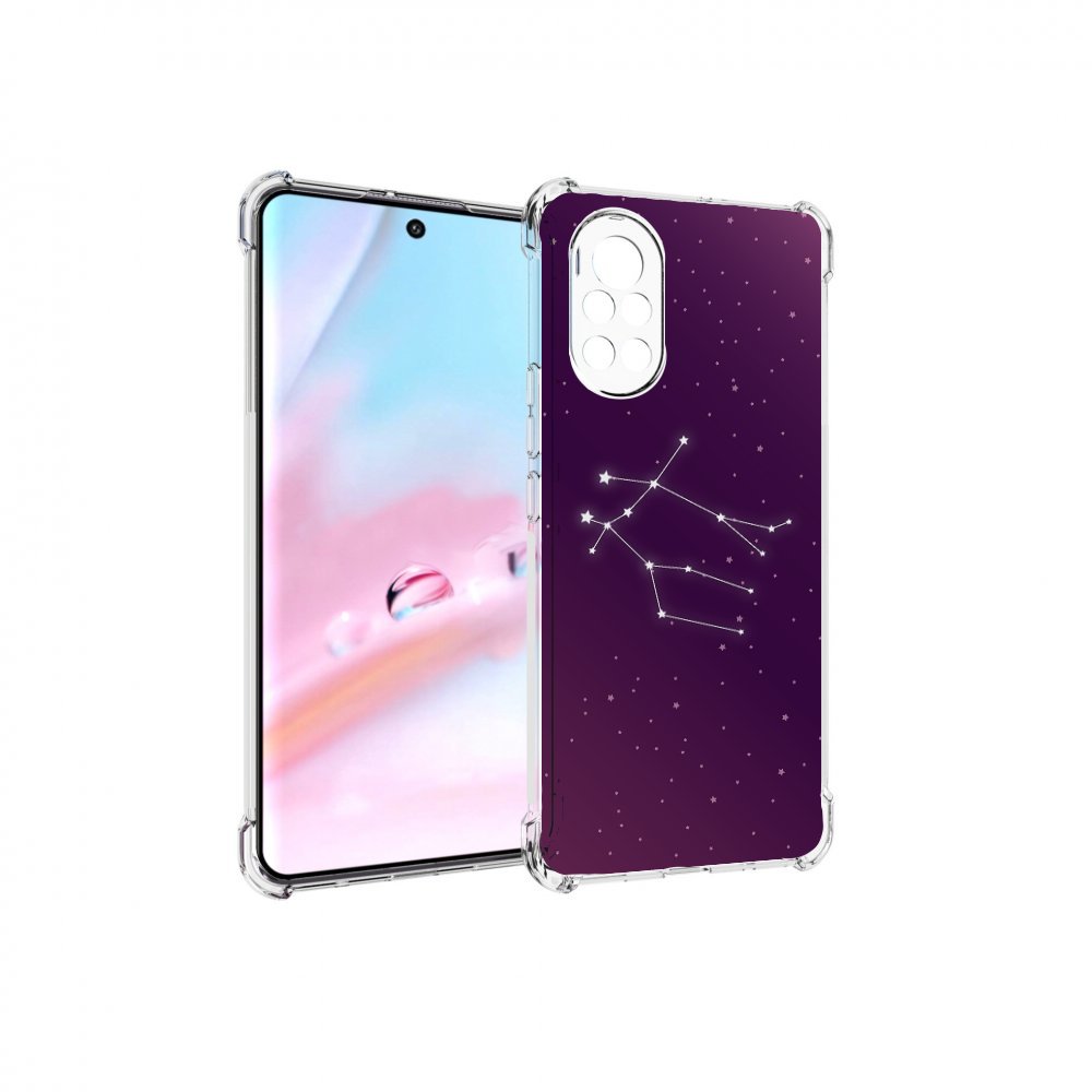 Чехол MyPads знак-зодиака-близнецы-4 для Huawei Nova 8 (ANG-LX1)