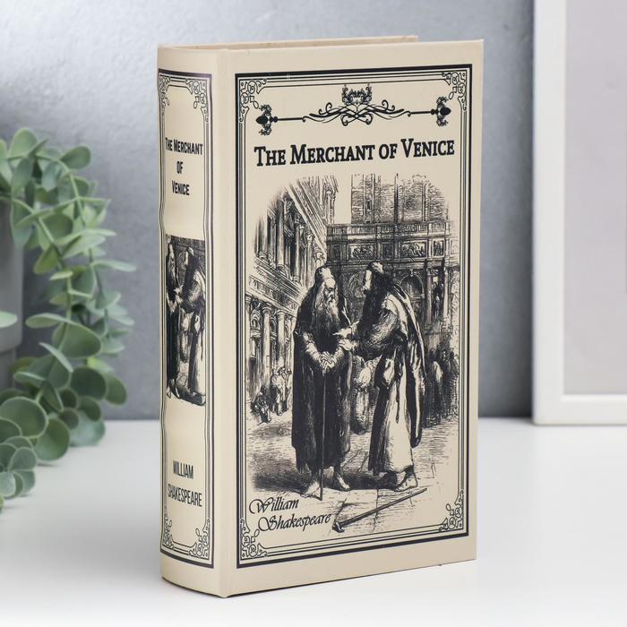 

Сейф-книга дерево кожзам "Венецианский купец. Уильям Шекспир" 21х13х5 см
