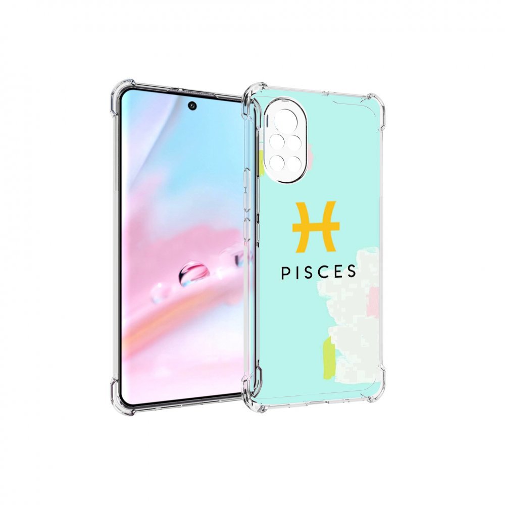 

Чехол MyPads знак-зодиака-рыбы-2 для Huawei Nova 8 (ANG-LX1), Прозрачный, Tocco