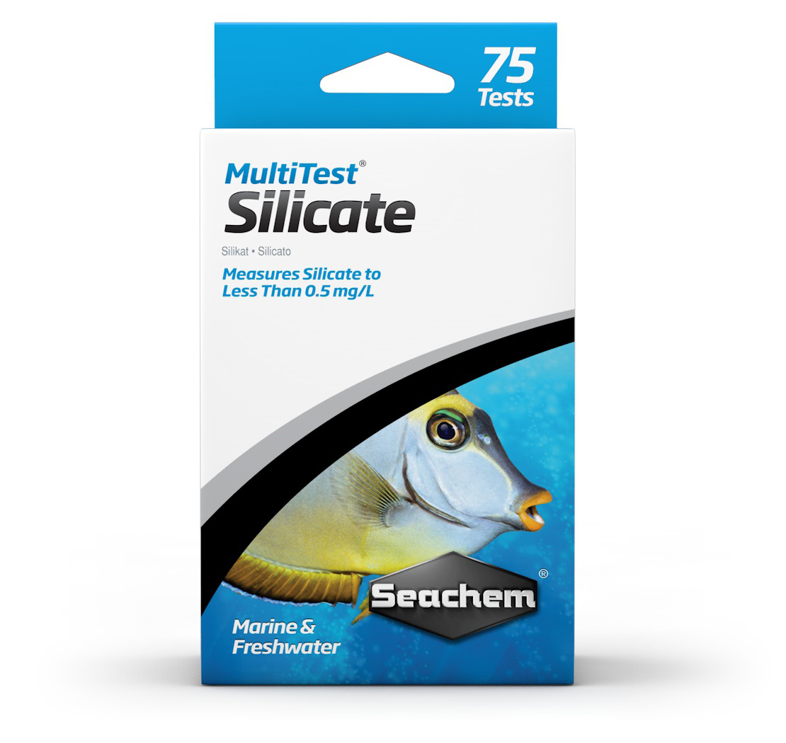 Тест Seachem MultiTest  Silicate для использования в морской воде, в пресной воде