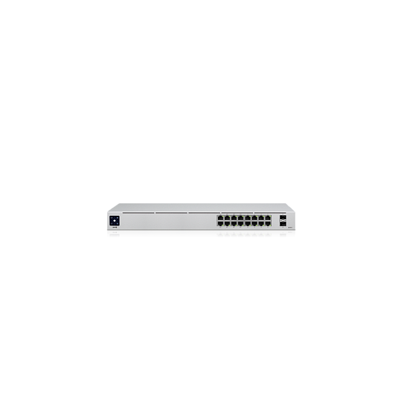

Коммутатор Ubiquiti USW-16-POE серебристый, USW-16-POE