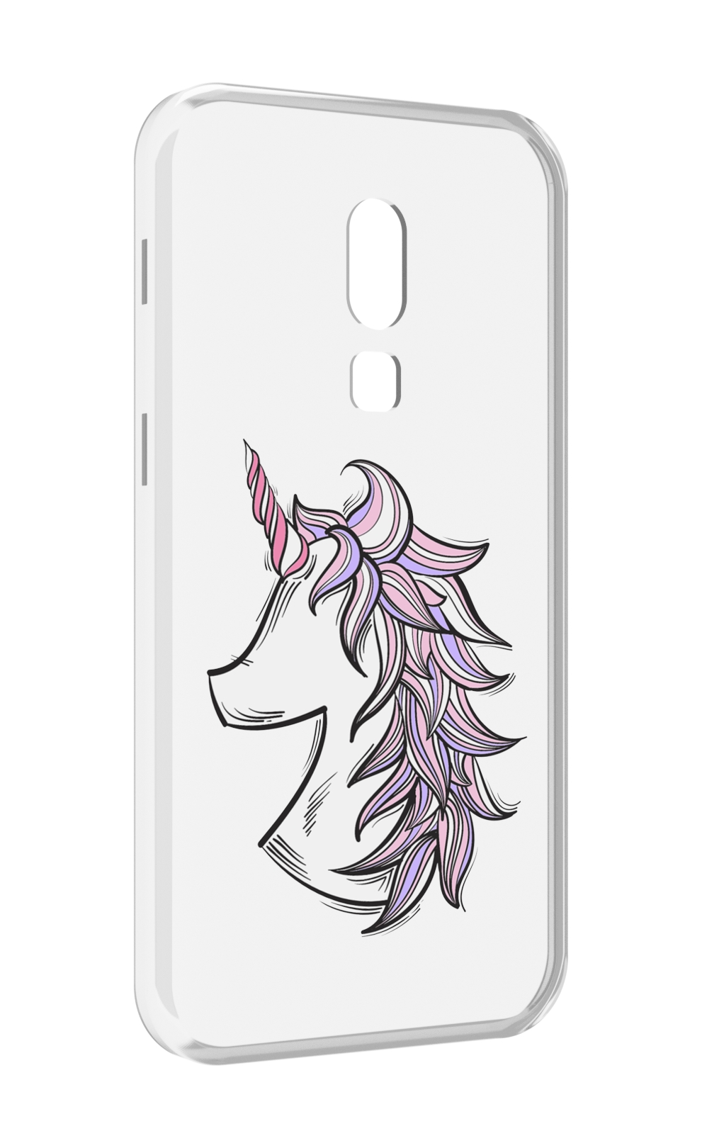 

Чехол MyPads единорог-рисунок для Meizu V8, Прозрачный, Tocco