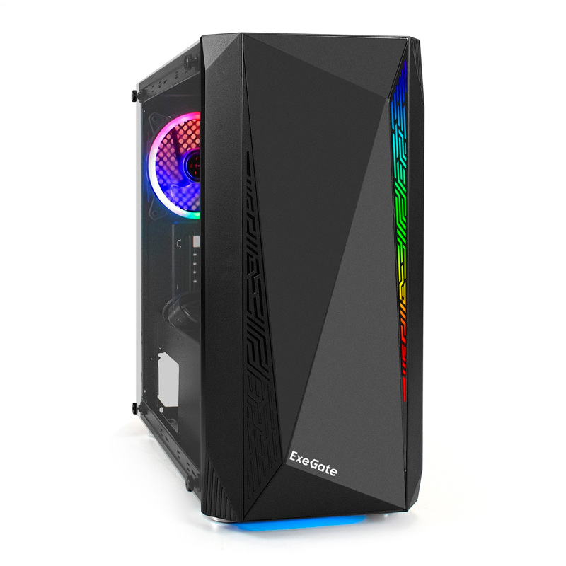 

Корпус компьютерный Exegate Mistery R2-NPX450 (EX294473RUS) черный, Mistery R2-NPX450
