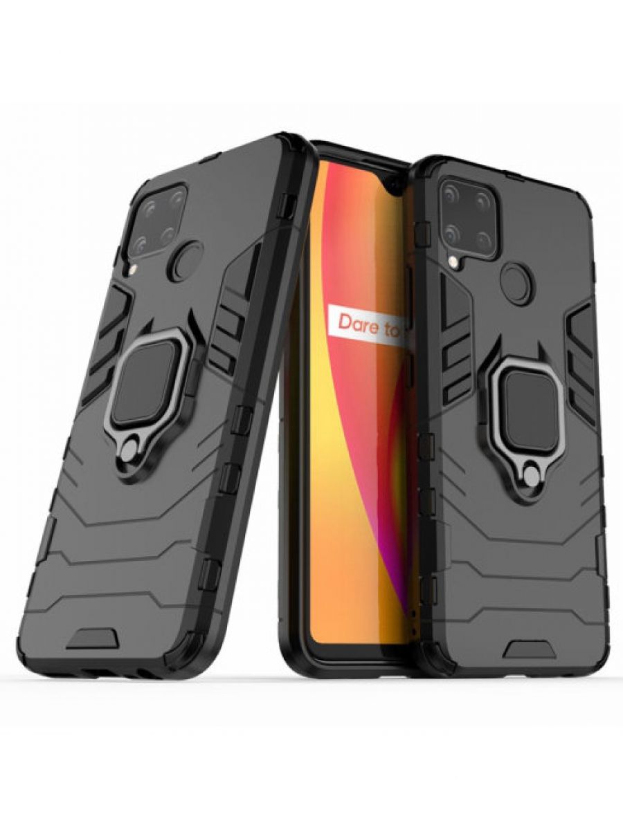 

Чехол Ring для смартфона Realme C15 черный