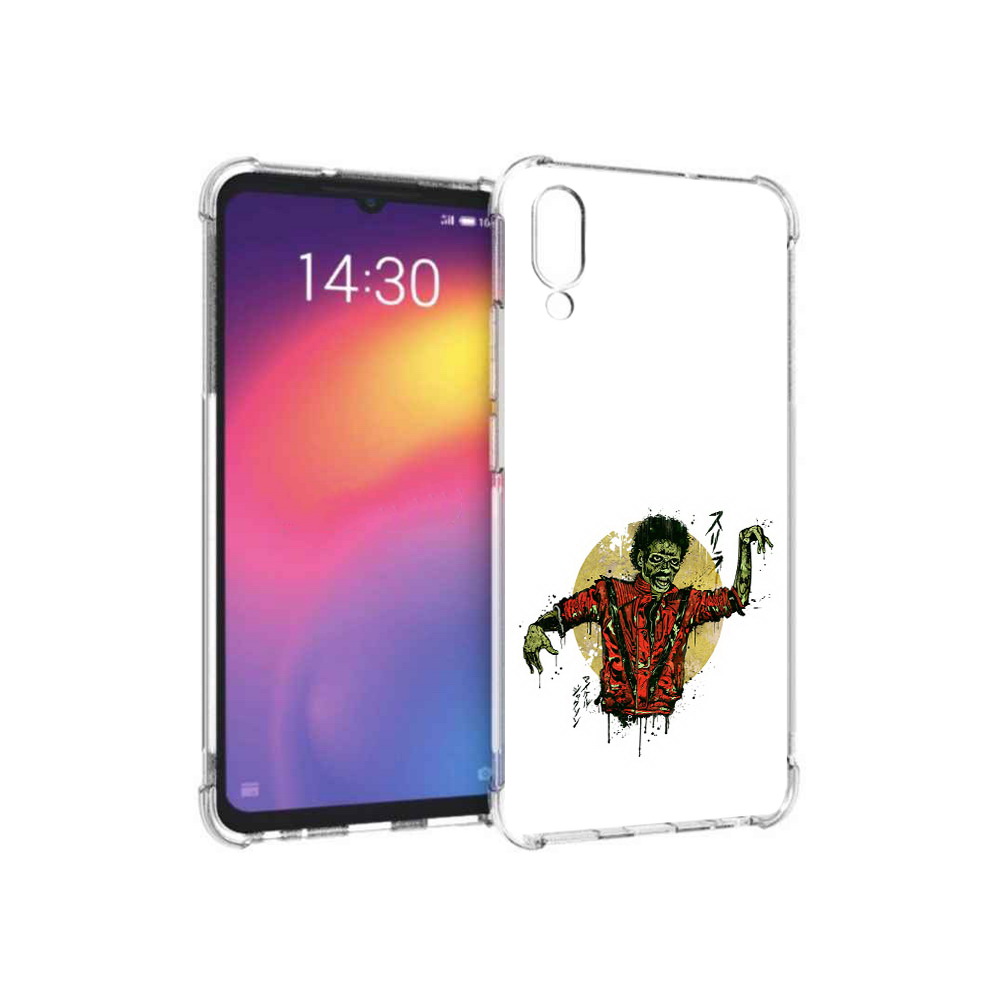

Чехол MyPads Tocco для Meizu Note 9 Зомби (PT134513.88.89), Прозрачный, Tocco