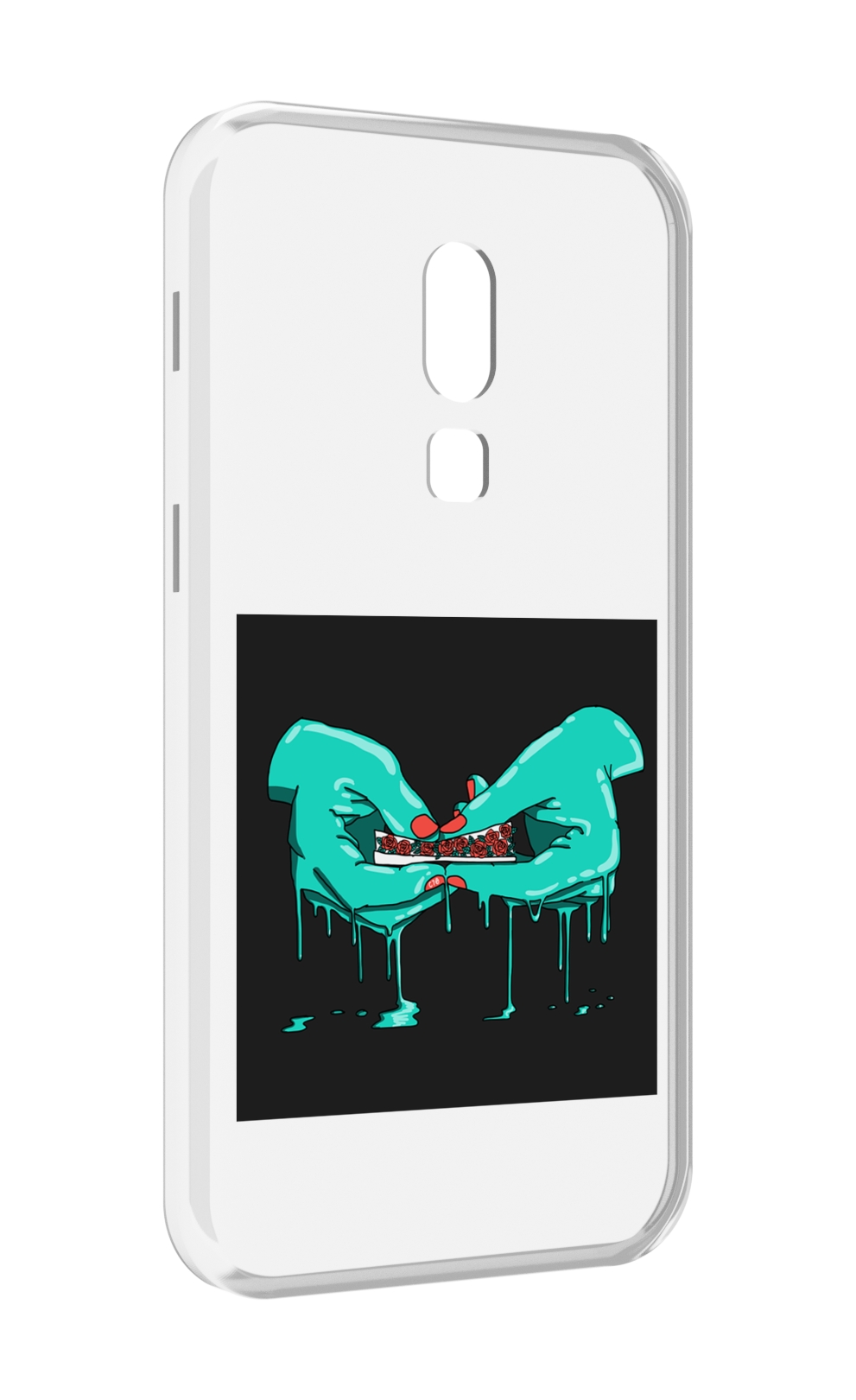 

Чехол MyPads закручиваю-розочки для Meizu V8, Прозрачный, Tocco