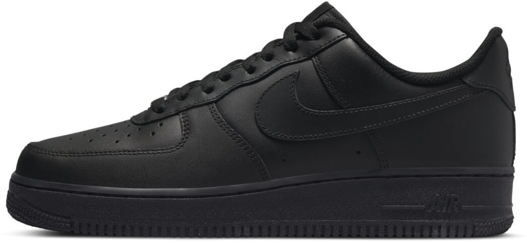 

Кеды мужские Nike Air Force 1 '07 черные 10.5 US, Черный, Air Force 1 '07