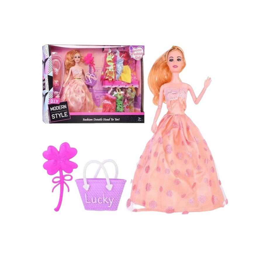 

Кукла с аксессуарами DXF19 в коробке