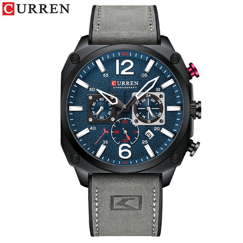 

Наручные часы унисекс CURREN 8392 черные/серые, 8392