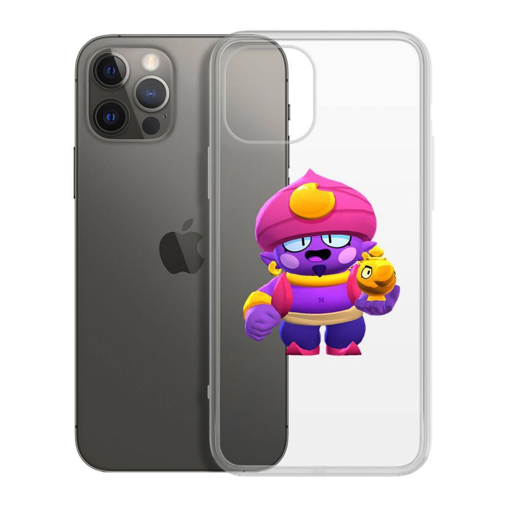 

Чехол-накладка Brawl Stars-Джин для iPhone 12 Pro Max