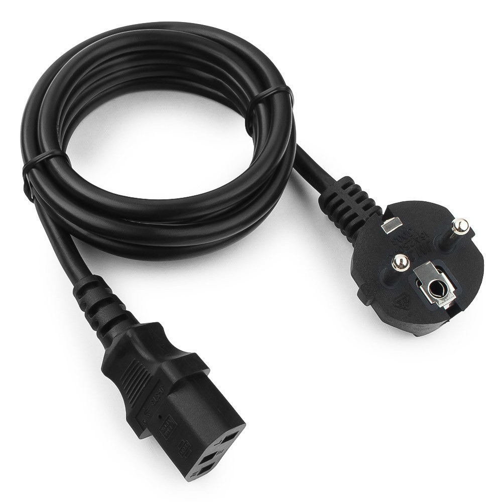 

Кабель Power Cube Schuko-IEC 320 C13 3м (PC-186-10), Черный, RPC-186-10M