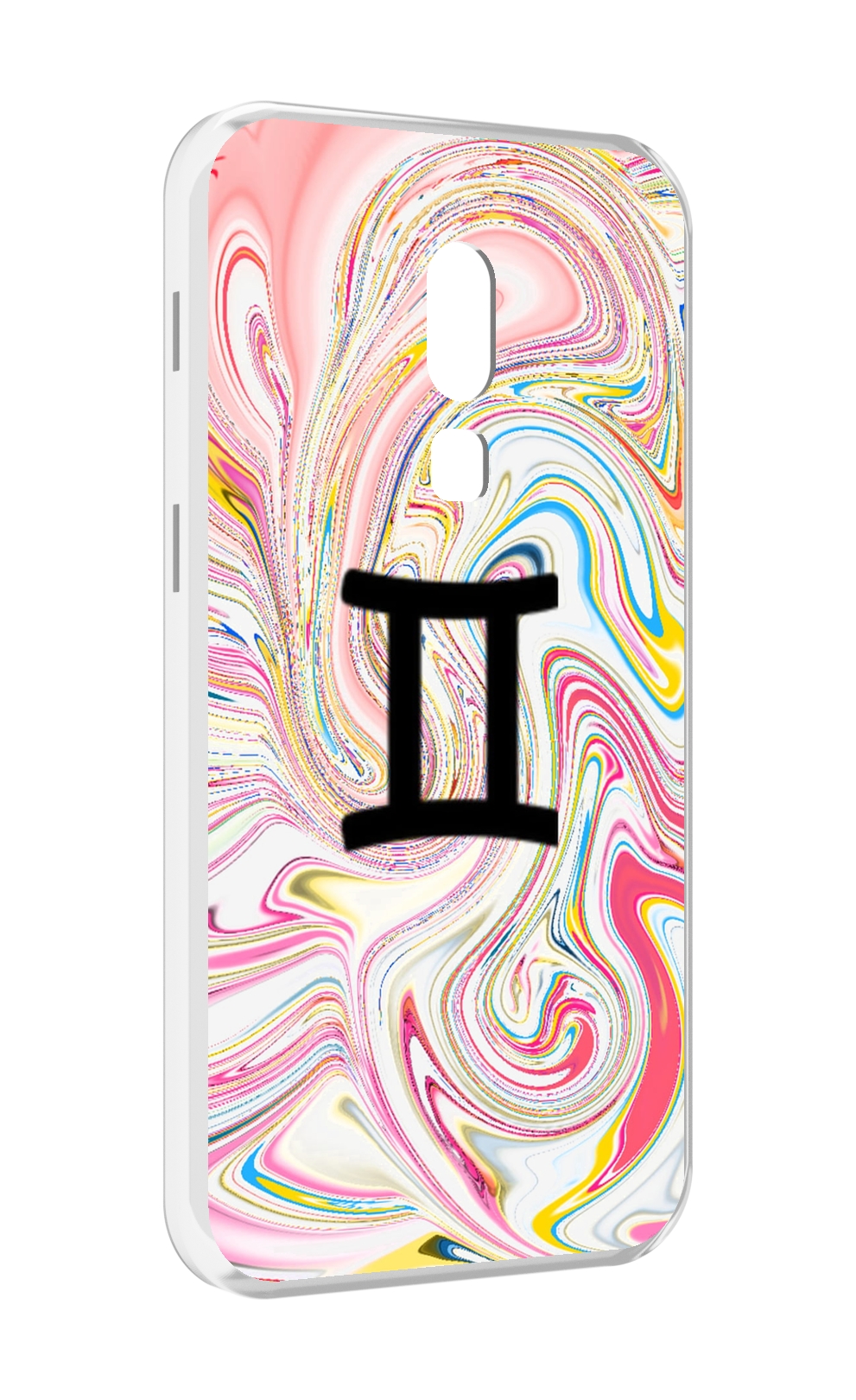 

Чехол MyPads знак зодиака близнецы 2 для Meizu V8, Прозрачный, Tocco