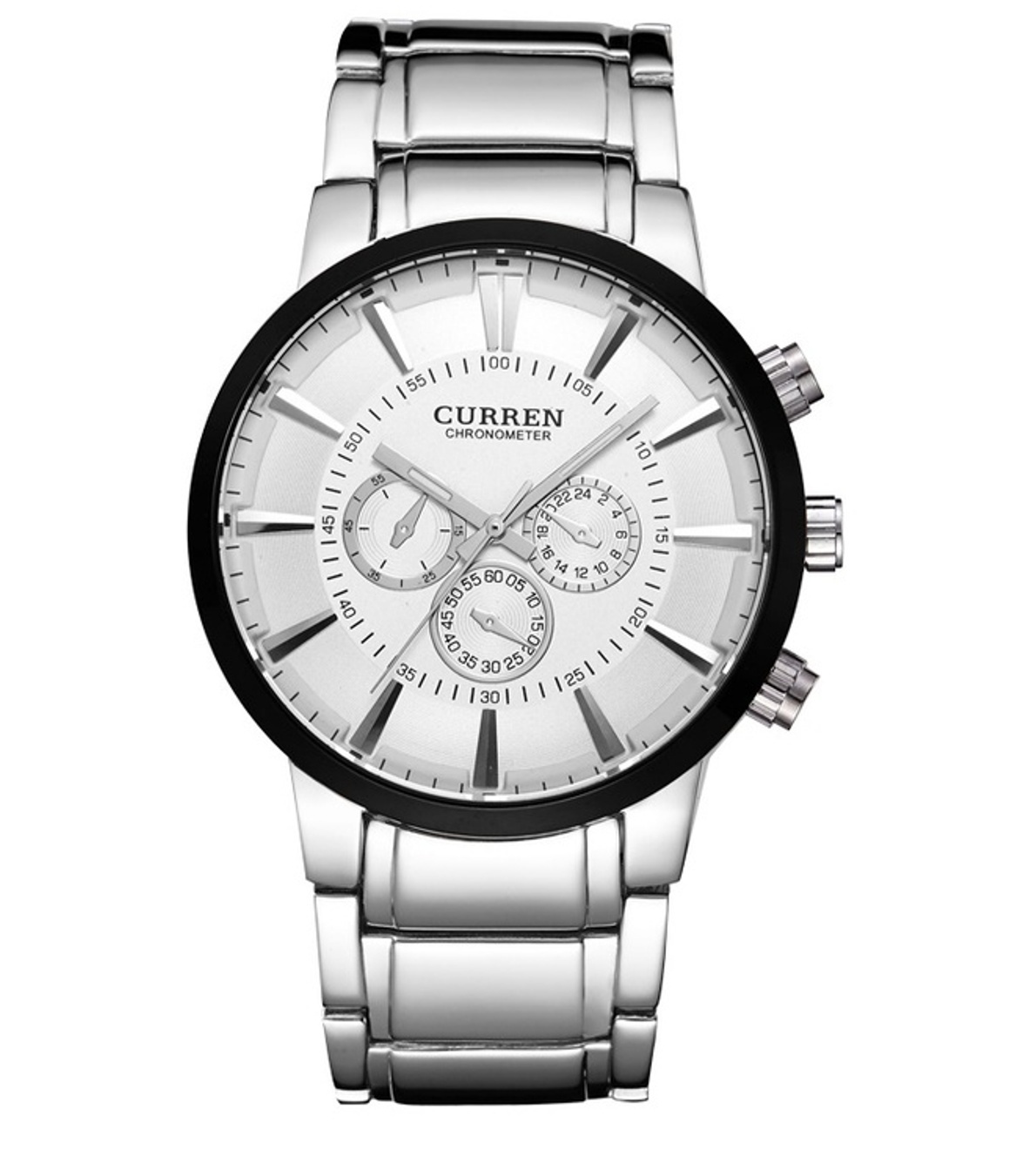 Наручные часы мужские CURREN 8001 серебристые